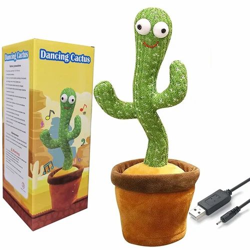 Dancing Cactus Talking Toy Tree
