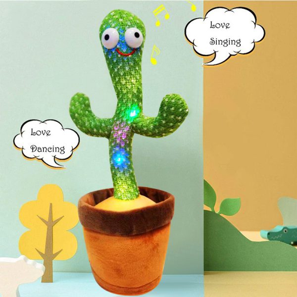 Dancing Cactus Talking Toy Tree