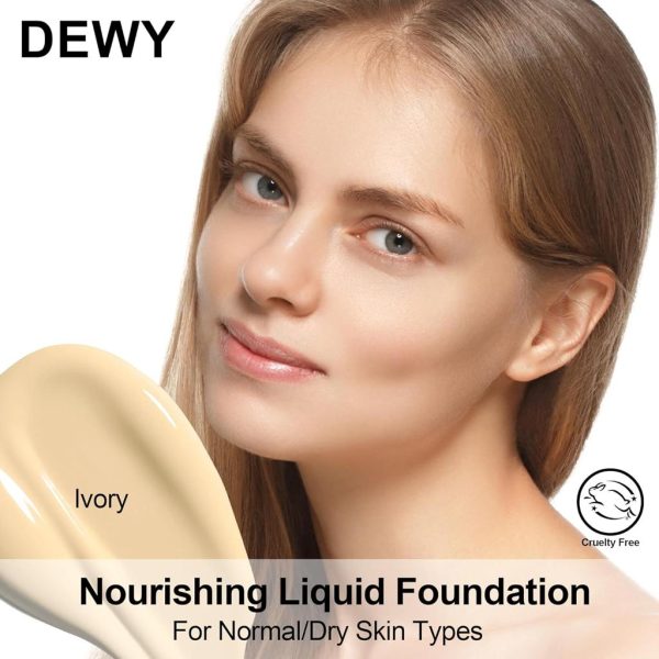 1+1 Fv Liquid Foundation Full Coverage Waterproof