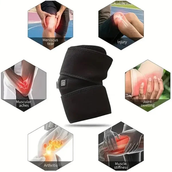 Knee Massager Chargeable | Stress Relief Vibration Knee, Arm, Leg Massager