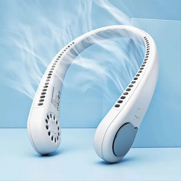Portable Rechargeable Neck Fan Usb