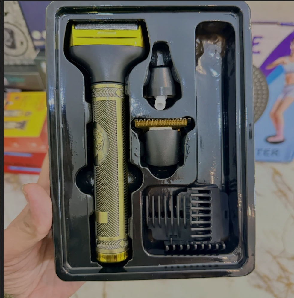 3 in 1 Grooming Kit Rechargeable shaver + Trimmer